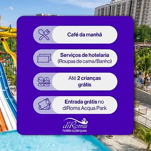5* Hotel Thermas Diroma Incluso O Acesso Ao Acqua Park Todos Os Dias, Exceto No Dia Do Check-out
